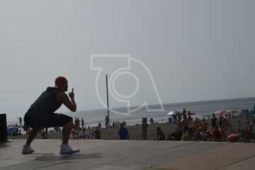 Clases magistrales de Zumba y Body Combat en Melenara (Foto TA)